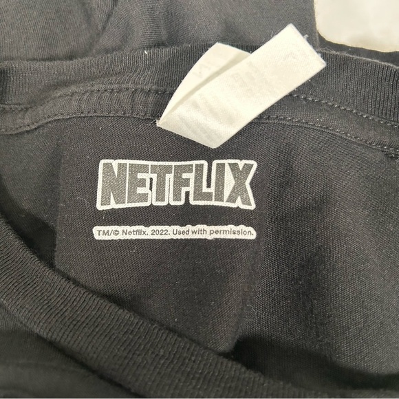 2 for$15 Netflix Stranger Things Black Graphic T-Shirt - Picture 3 of 8